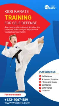 Karate Training Template Instagram Story