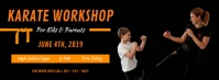 Karate Workshop Facebook Cover Photo template