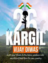 Kargil Vijay devas template 2025 | PosterMyWall