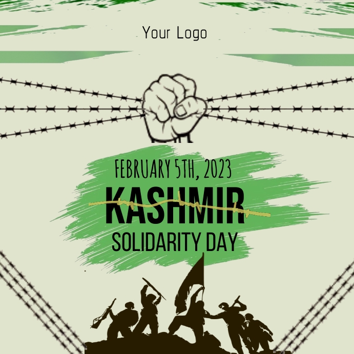 Kashmir Solidarity Day Template | PosterMyWall