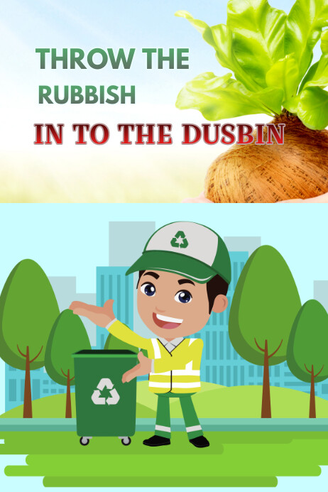 Keep Clean Template | PosterMyWall