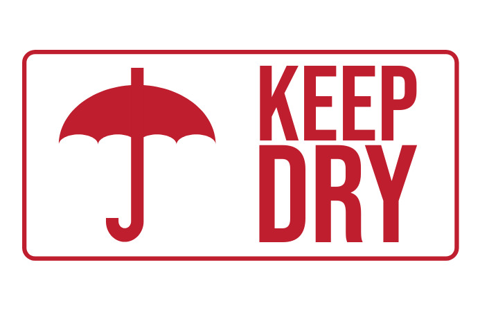 Keep Dry Stamp Sign模板| PosterMyWall
