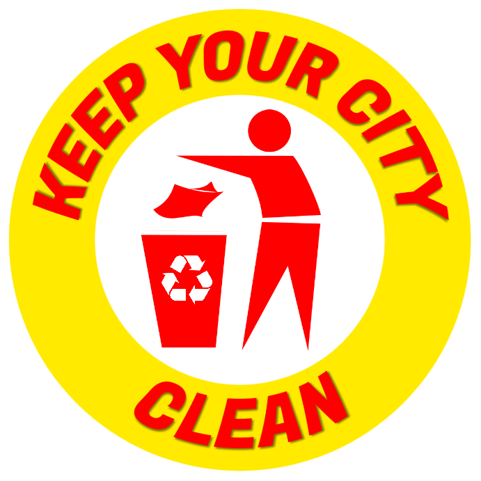 Keep City Clean Logo Vector