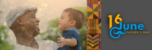 Kente Father’s Day Twitter Lullaby template