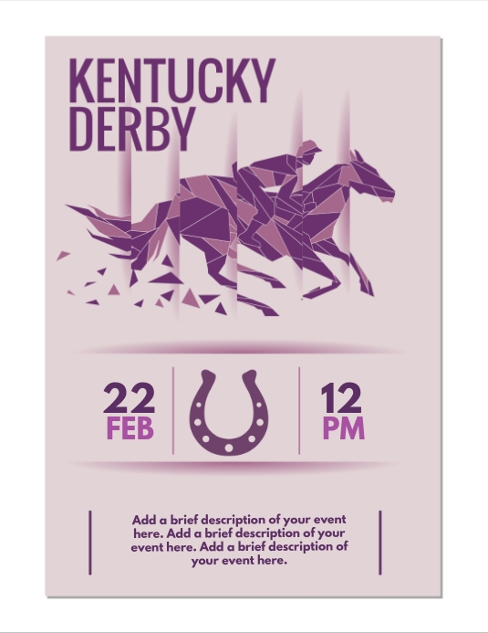 Kentucky Derby PosterMyWall