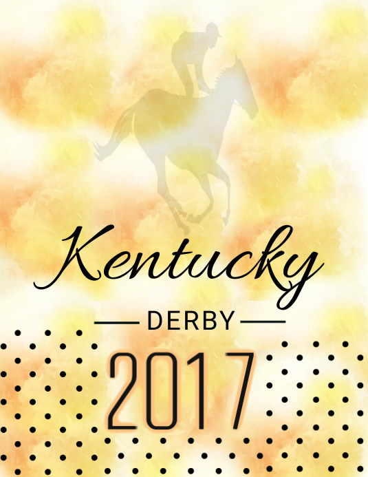 Kentucky Derby Template PosterMyWall