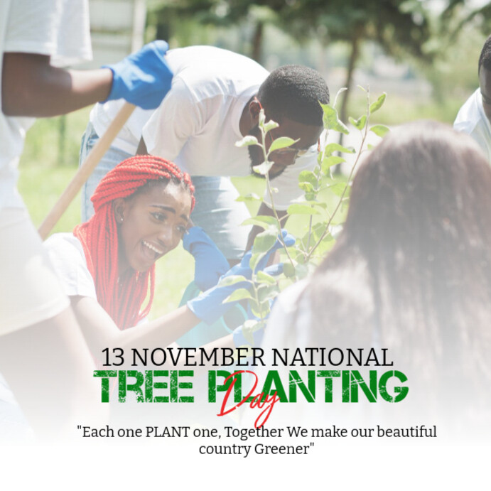 Kenya National Tree Planting Day Template | PosterMyWall