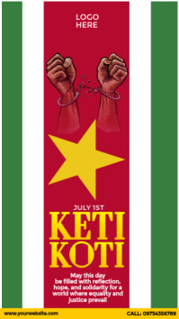 Keti Koti Celebration Instagram Story template
