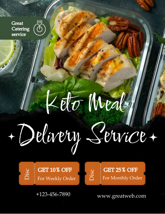 Illustration of Keto Meal Delivery Services