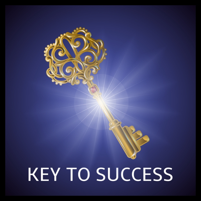 Success Design Key Copy of Key success design background | PosterMyWall