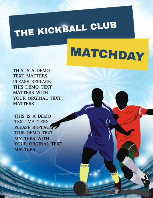 Kickball Club Template PosterMyWall