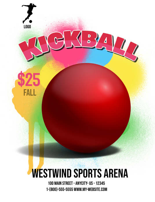 Kickball Template PosterMyWall