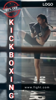 Kickboxing Layout kickboxing template | PosterMyWall