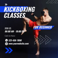 Kickboxing Paper kickboxing template | PosterMyWall