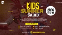Kids Art Camp Blog Header template