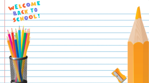 Kids Back To School Background Præsentation (16:9) template