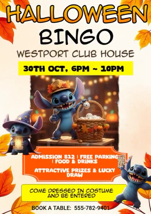 Kids Bingo A4 template