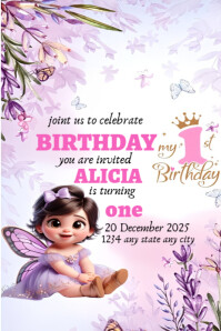 Kids birthday party anniversary flyer Pinterest Graphic template