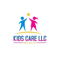 Kids care logo, kids logo, childrens logo template