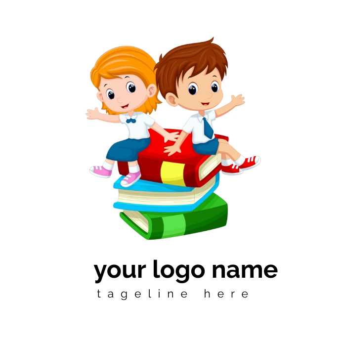 kids Cartoon logo Template | PosterMyWall