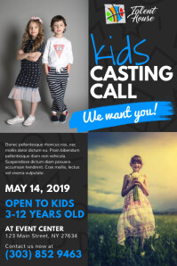 231+ Free Model Casting Call Flyer Templates | PosterMyWall