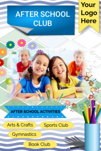 Kids Club After School Club Poster Template PosterMyWall Kids Club After School Club Poster Template PosterMyWall