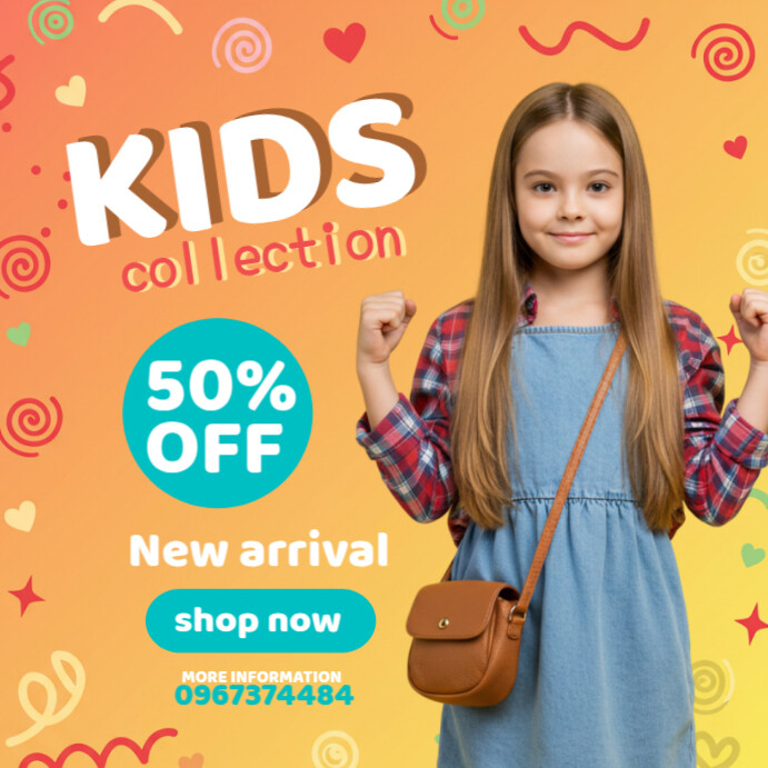 Kids Collection Template Instagram Post