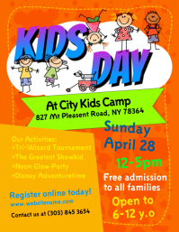 860 Kids Event Customizable Design Templates Postermywall