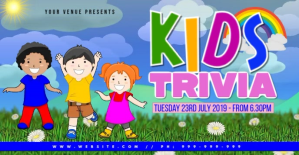 kids Facebook Group Cover Photo template