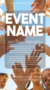 kids event flyer TikTok Video flyer (1) Instagram Story template