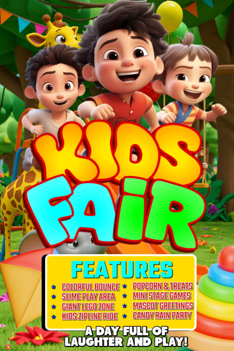 Kids Fair Iphosta template