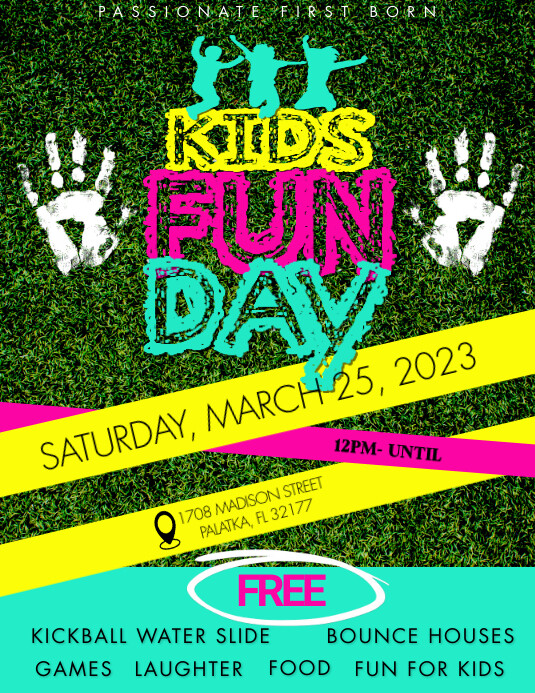 Kids Fun Day Template | PosterMyWall