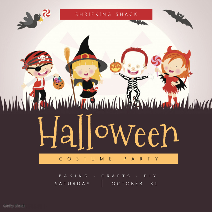 Kids Halloween Instagram Template PosterMyWall
