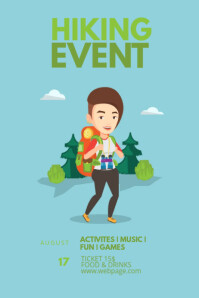 70 Hiking Customizable Design Templates Postermywall