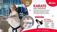 Kids Karate Class Ad Template Pos Twitter