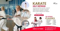 Kids Karate Class Ad Template Facebook Shared Image