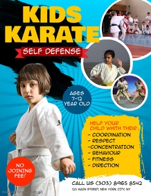 customizable design templates for taekwondo postermywall taekwondo flyer sample