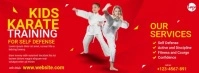 Kids Karate Training Ad Ikhava Yesithombe se-Facebook template