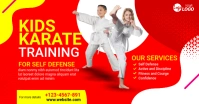 Kids Karate Training Ad Template Facebook Shared Image