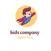 Kids Logo Example kids logo Template | PosterMyWall