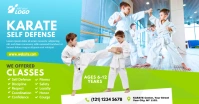 Kids Martial Arts Lessons Ad Facebook Shared Image template