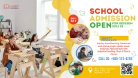 Kids School Admission Blog Header Template