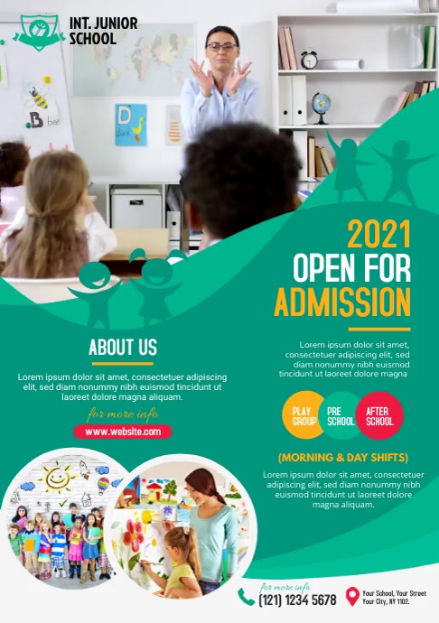 Kids School Template PosterMyWall