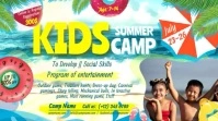 Kids Summer Camp Digital Display (16:9) template