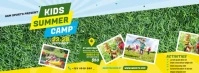 Kids Summer Camp Portada de Facebook template
