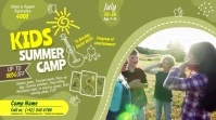 Kids Summer Camp Digital Display (16:9) template