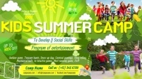 Kids Summer Camp Digital Display (16:9) template