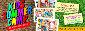Kids Summer Camp Facebook Cover template