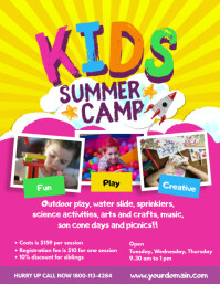 440 Kids Camp Customizable Design Templates Postermywall