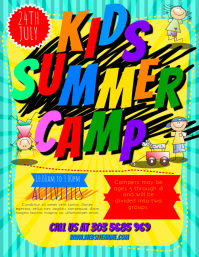 1 890 customizable design templates for summer camp flyer